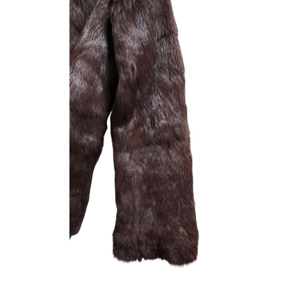 MAURIZIO PECORARO MILANG Reversible jacket made of natural rabbit fur  S… - Picture 14 of 16